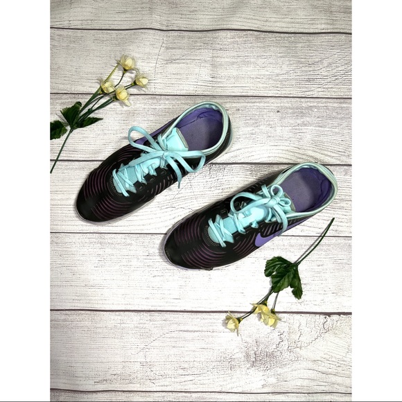 Nike Women’s Free Balanza 3.0 Running Shoes in Dark Gray and Purple - Picture 11 of 14